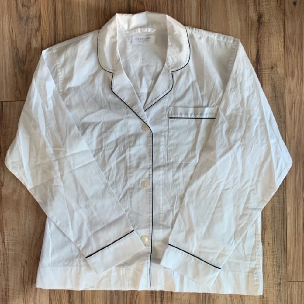 Everlane pajama top sz M